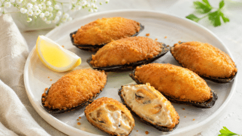 Tigres, los mejillones rellenos