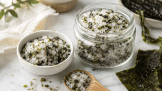 Sales aromatizadas, de algas