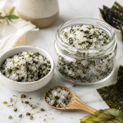 Sales aromatizadas, de algas