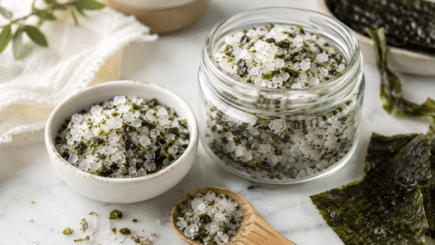 Sales aromatizadas, de algas