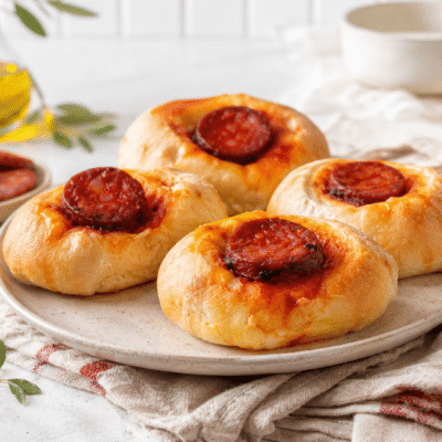 Pan con chorizo