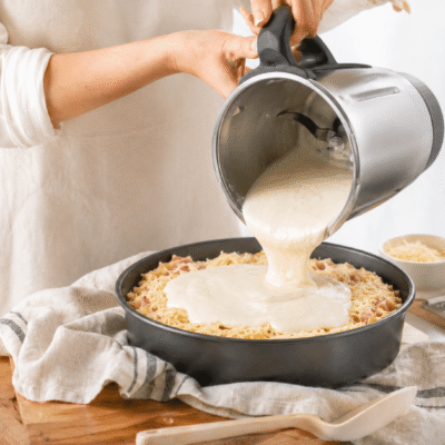 Bechamel de cobertura