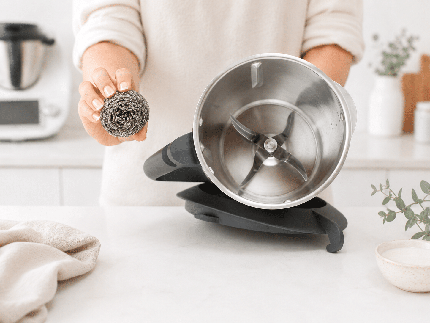 Cómo limpiar el vaso de tu Thermomix