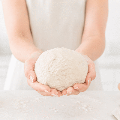 Masa de pizza para celíacos