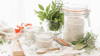 Sal aromática para pescado