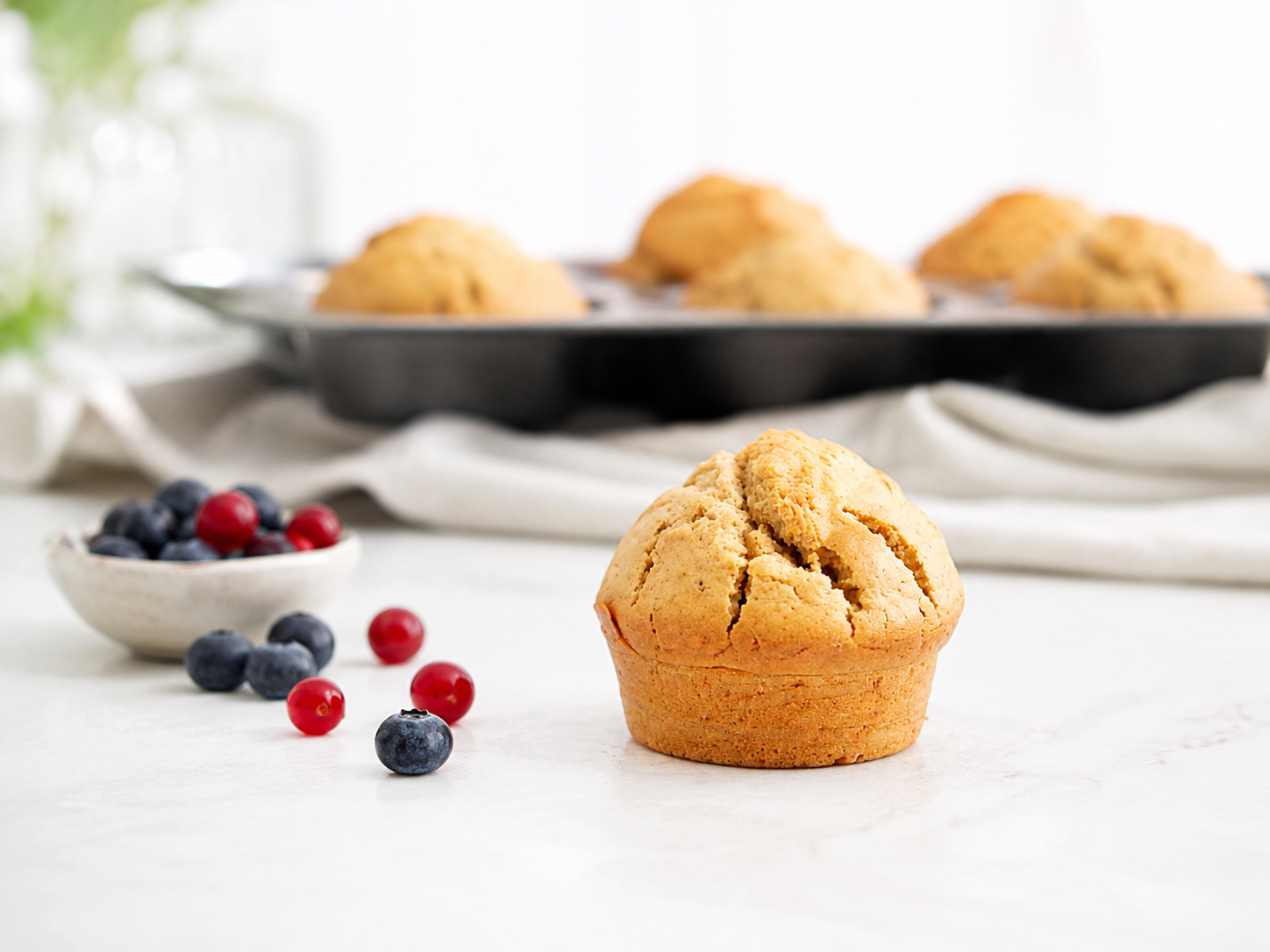 Muffins con cerveza negra