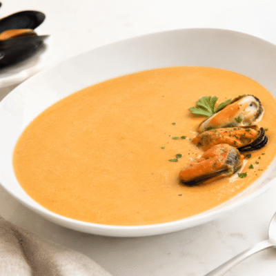 Mejillones a la crema