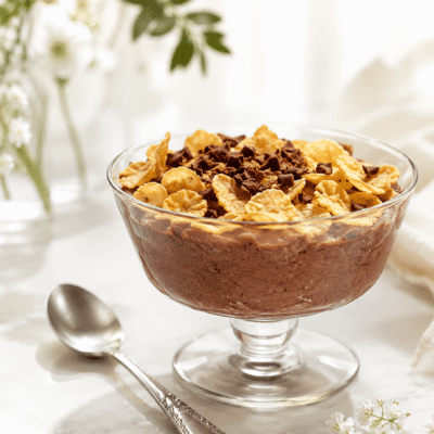 Mousse de chocolate con CornFlakes