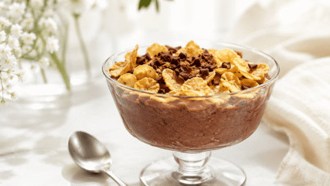 Mousse de chocolate con CornFlakes