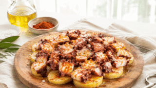 Pulpo a Feira con Thermomix