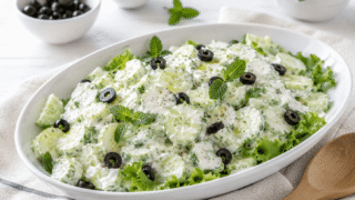 Ensalada de pepino y yogur