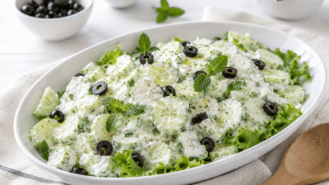 Ensalada de pepino y yogur