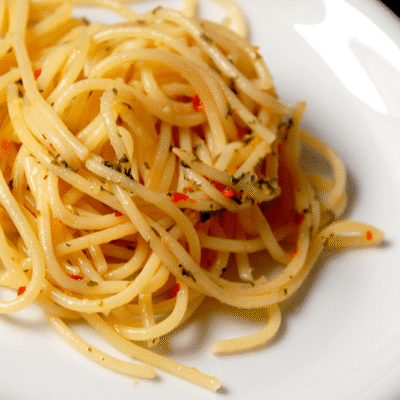 Espaguetis a la Arrabiata