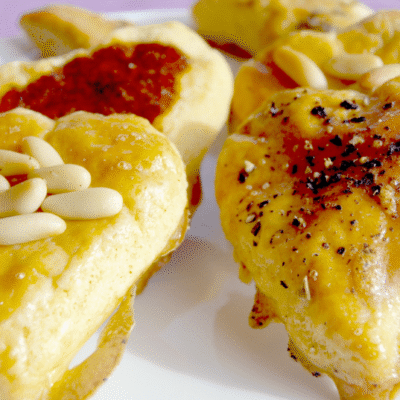Pastitas saladas para "San Valentín"