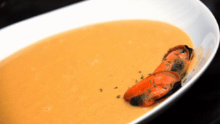 Mejillones a la crema