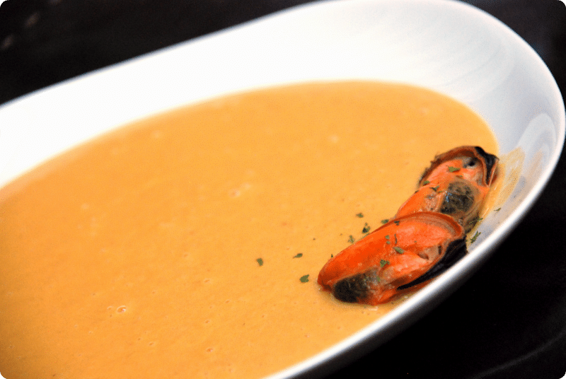 Mejillones a la crema