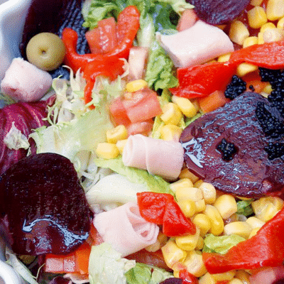 Ensalada multicolor