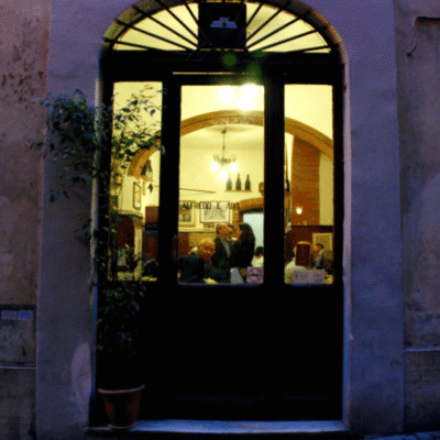 Roma: restaurante "Alfredo y Ada"