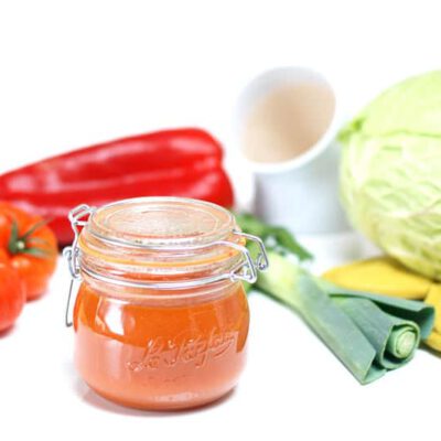 Sopa o crema de verduras depurativa