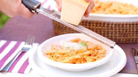 Macarrones con tomate rápidos