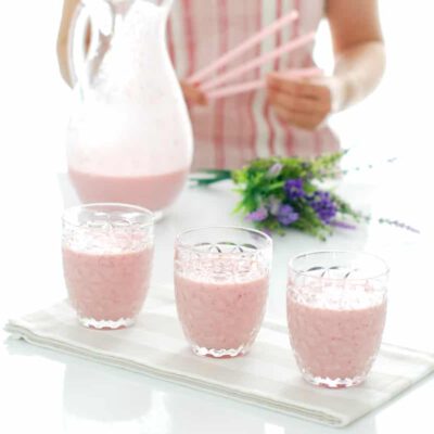 Batido de fresas con Thermomix®