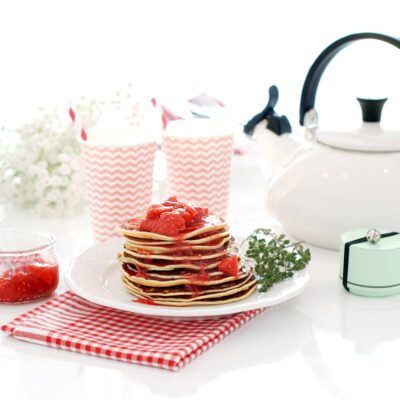 Tortitas para desayunar o merendar. Siempre salen deliciosas. Con Thermomix®