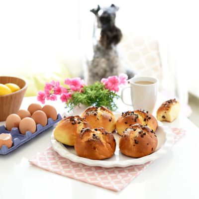 Minipanquemados de Pascua con chocolate, en Thermomix®