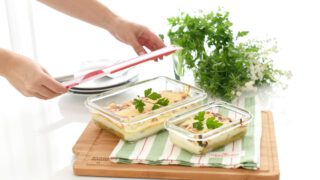 Canelones de acelgas y champinones