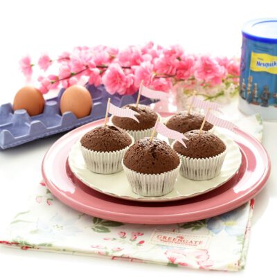 Magdalenas de Nesquick® con Thermomix®