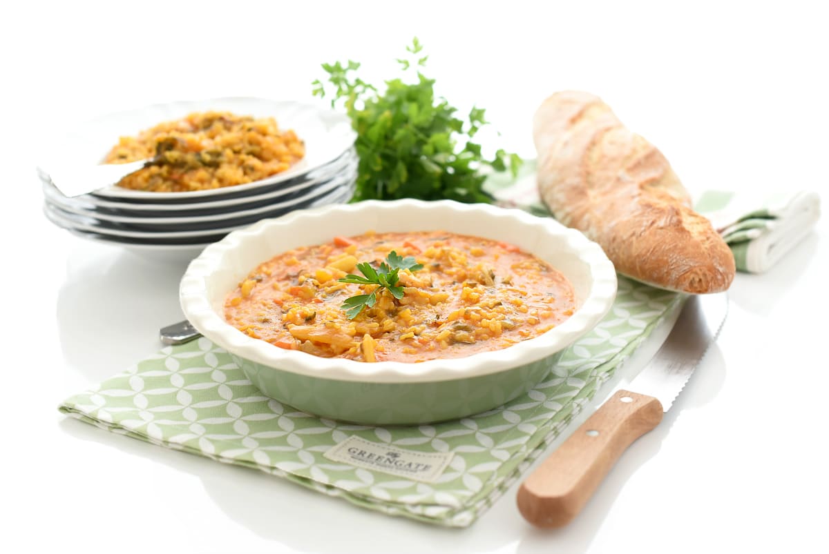 Arroz con acelgas con thermomix®