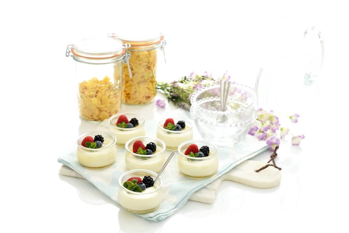 Yogur natural más cremoso con nata