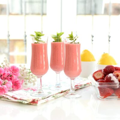 Sorbete de fresas con Thermomix®