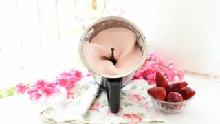 Espuma de fresas con Thermomix®