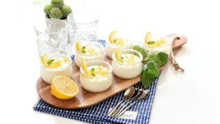 Crema helada de limón