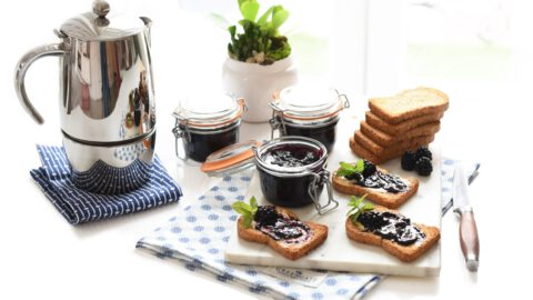 Mermelada de moras silvestres, con Thermomix®