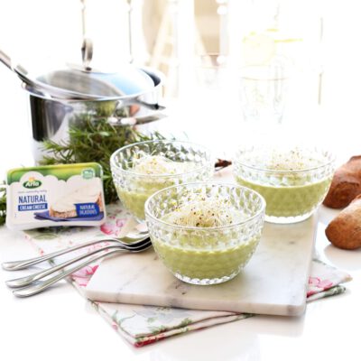 Crema de guisantes con Thermomix®