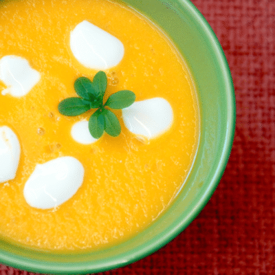Crema de zanahorias...