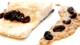 Bacalao con pasas