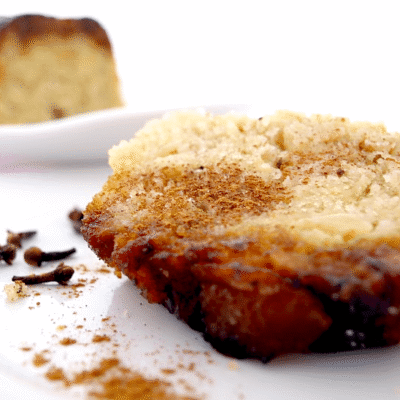 PlumCake de manzanas y caramelo