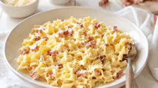 Sevillanas a la carbonara