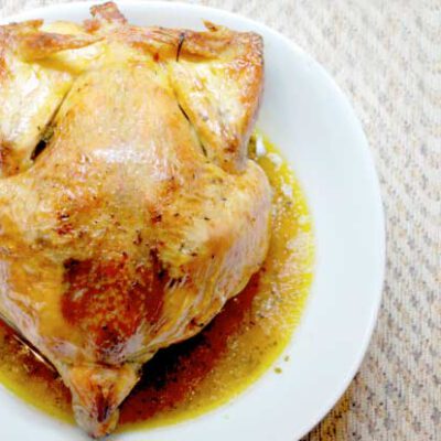 Receta de Pollo asado en bolsa de "asar" con Thermomix