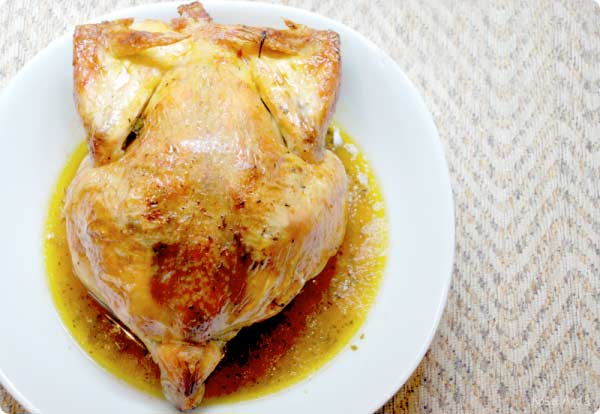 Receta de Pollo asado en bolsa de "asar" con Thermomix