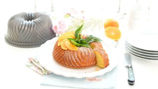 Bizcocho naranja con Thermomix®