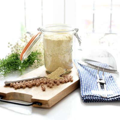 Harina de garbanzos con Thermomix®