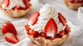 Fresas con nata