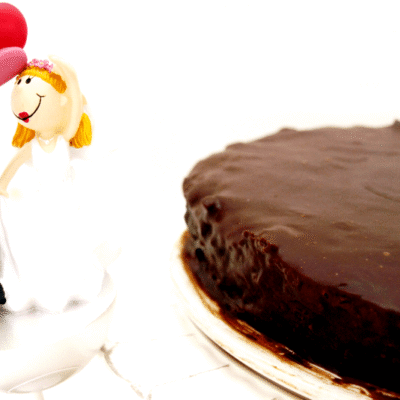 Tarta Sacher sin gluten