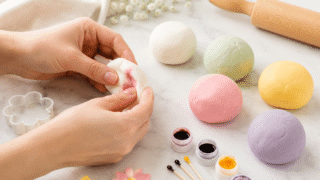 Fondant: como teñirlo