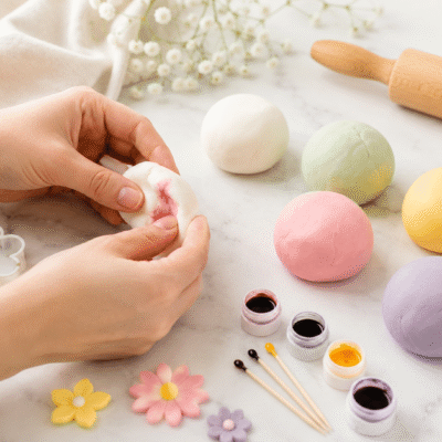 Fondant: como teñirlo