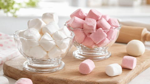 Nubes o malvaviscos para hacer fondant