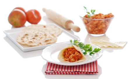 Tinga para burritos mexicanos en Thermomix®
